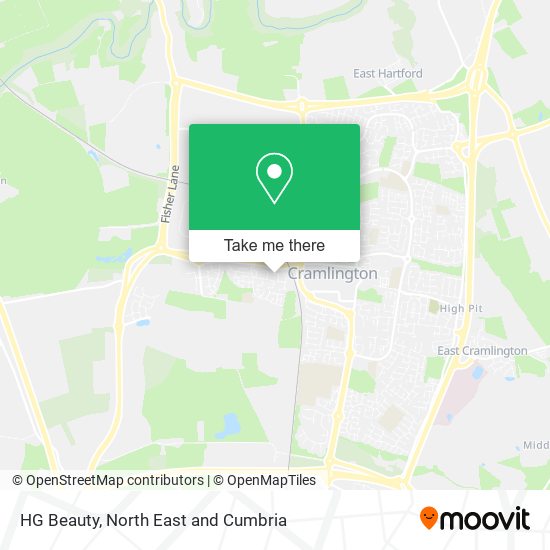 HG Beauty map