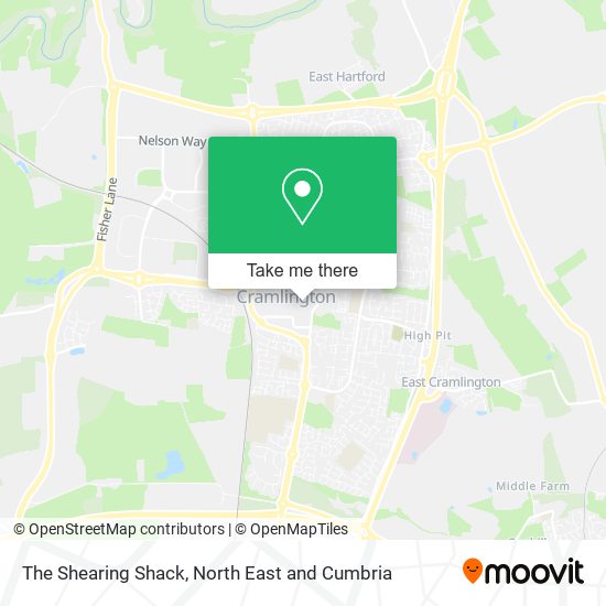 The Shearing Shack map