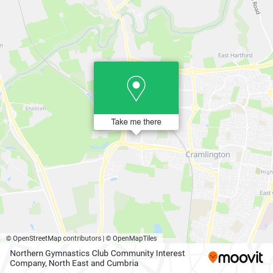 Northern Gymnastics Club Community Interest Company map