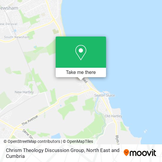 Chrism Theology Discussion Group map
