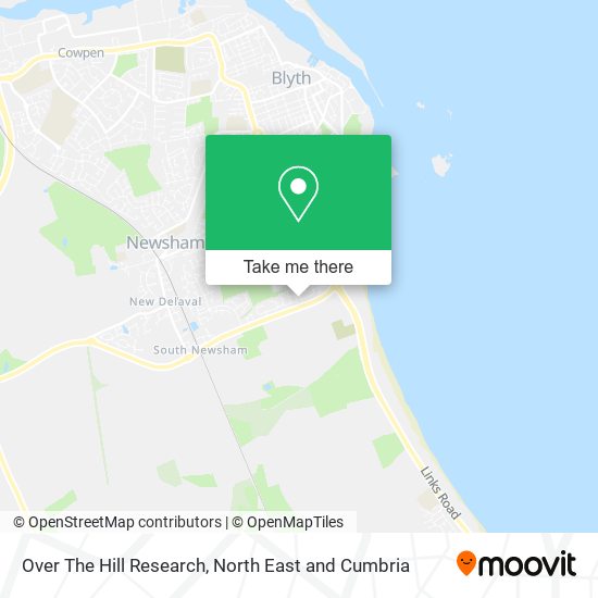 Over The Hill Research map