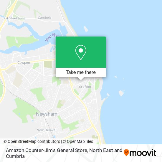 Amazon Counter-Jim's General Store map