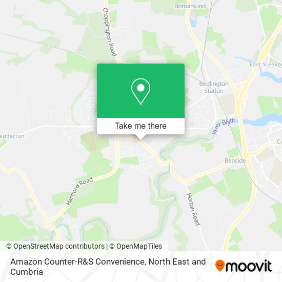 Amazon Counter-R&S Convenience map