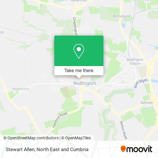 Stewart Allen map