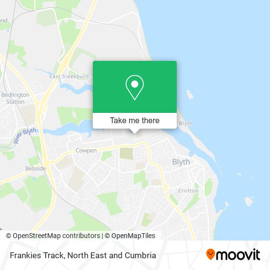 Frankies Track map