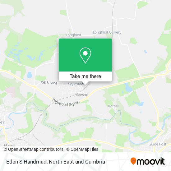 Eden S Handmad map