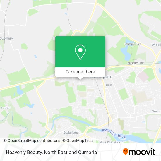 Heavenly Beauty map