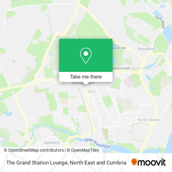 The Grand Station Lounge map