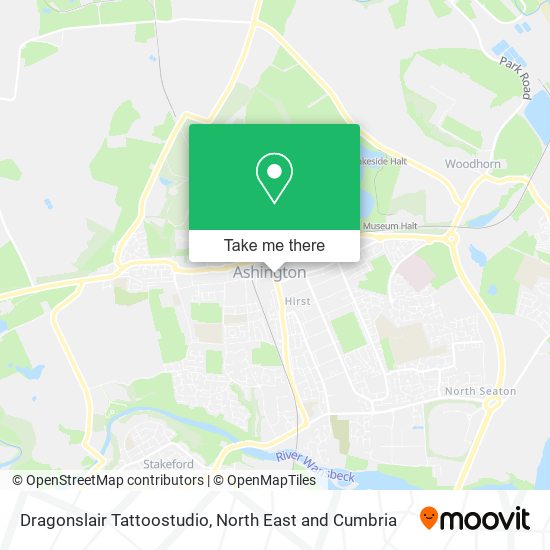 Dragonslair Tattoostudio map