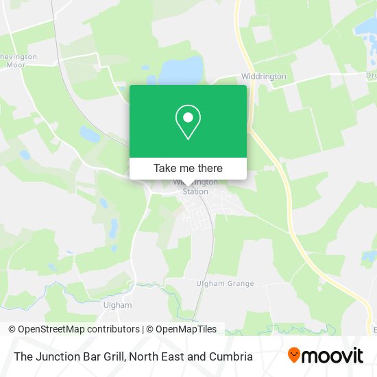 The Junction Bar Grill map