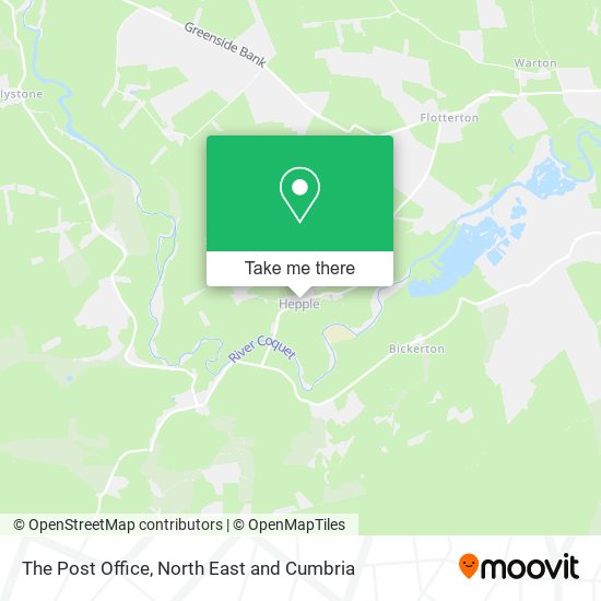 The Post Office map