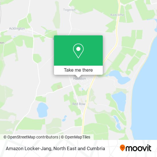 Amazon Locker-Jang map