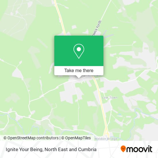 Ignite Your Being map