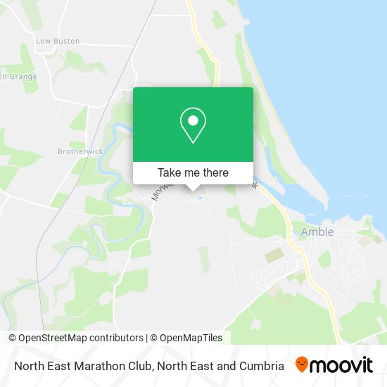 North East Marathon Club map