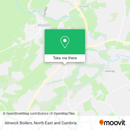 Alnwick Boilers map