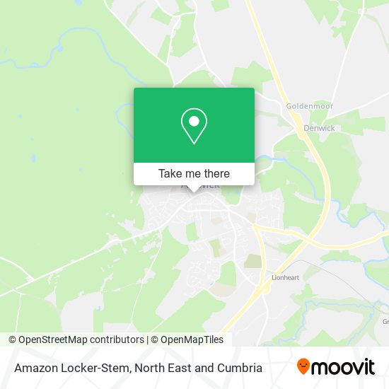 Amazon Locker-Stem map
