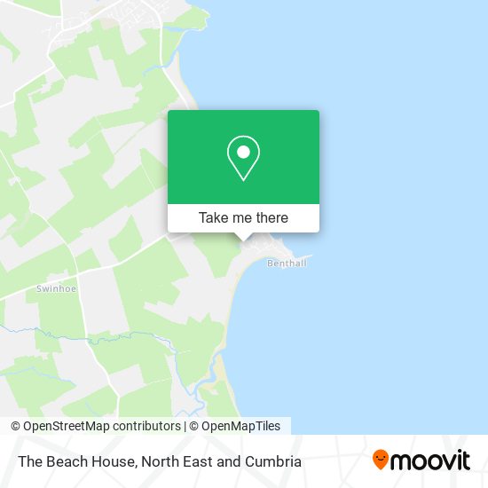 The Beach House map