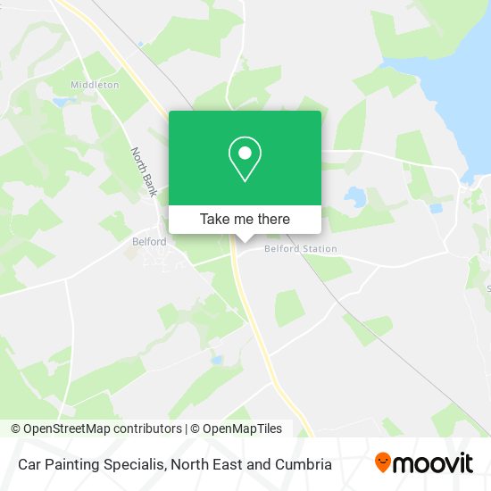 Car Painting Specialis map