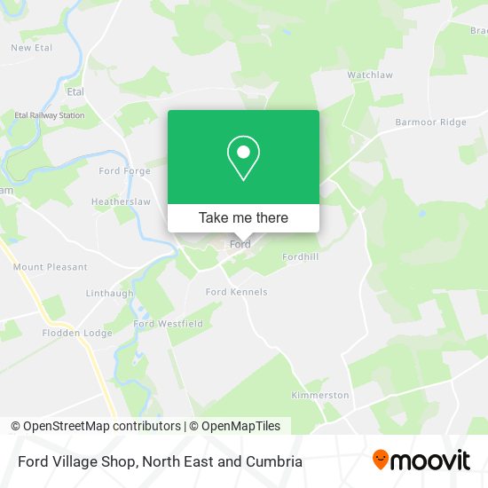 Ford Village Shop map