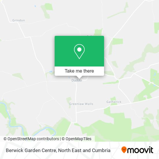 Berwick Garden Centre map