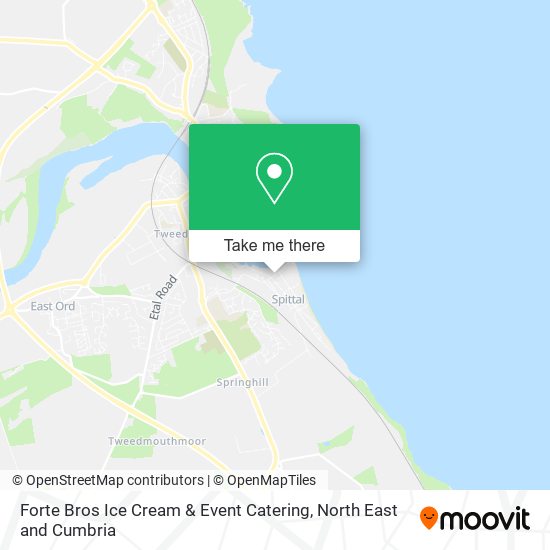 Forte Bros Ice Cream & Event Catering map