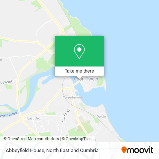 Abbeyfield House map