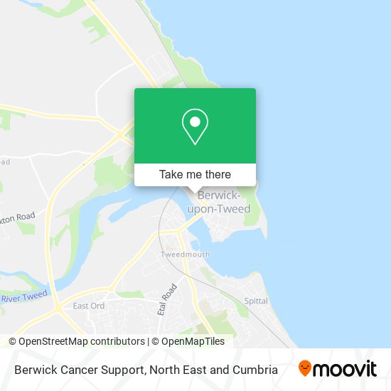Berwick Cancer Support map