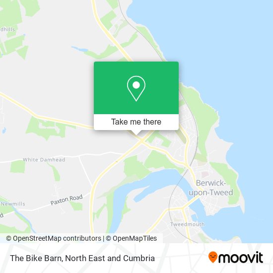 The Bike Barn map