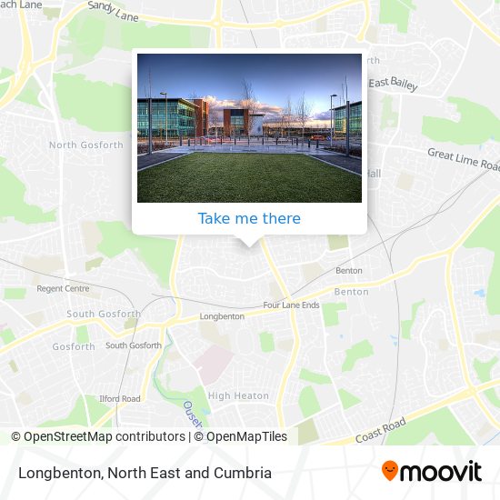 Longbenton map