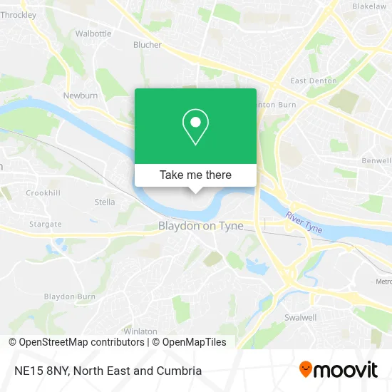 Ne15 How to Get to NE15 8NY in Newcastle Upon Tyne by Bus, Underground or Train?