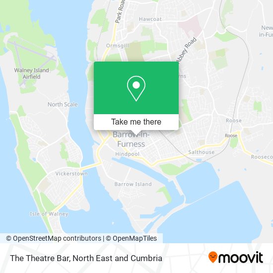 The Theatre Bar map