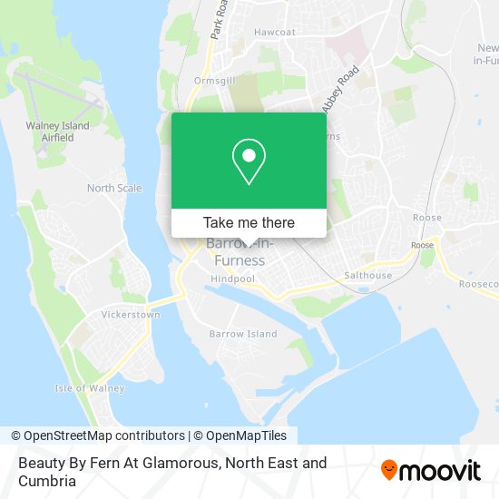 Beauty By Fern At Glamorous map