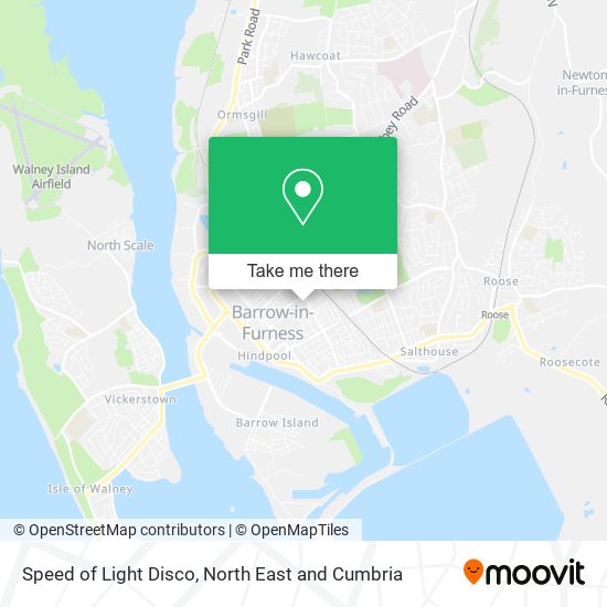 Speed of Light Disco map