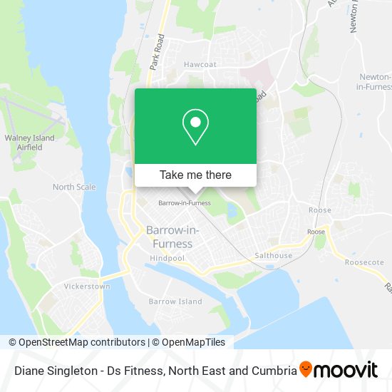 Diane Singleton - Ds Fitness map