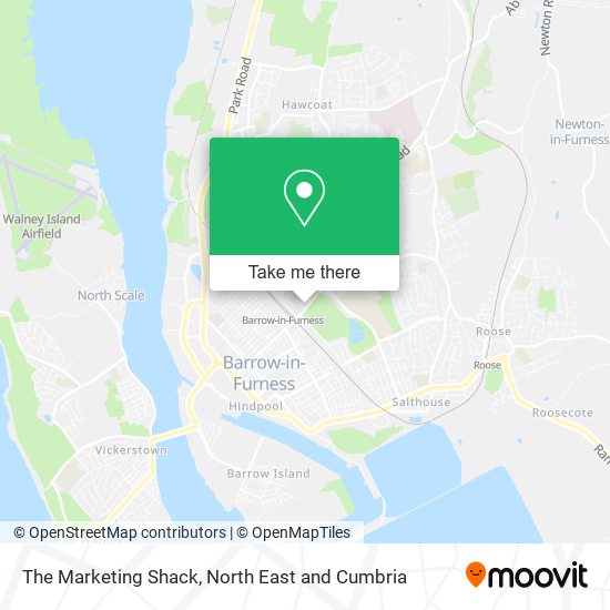 The Marketing Shack map
