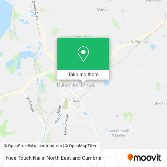 Nice Touch Nails map