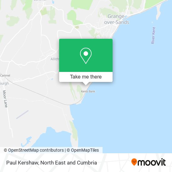 Paul Kershaw map