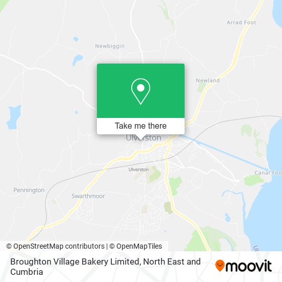 Broughton Village Bakery Limited map