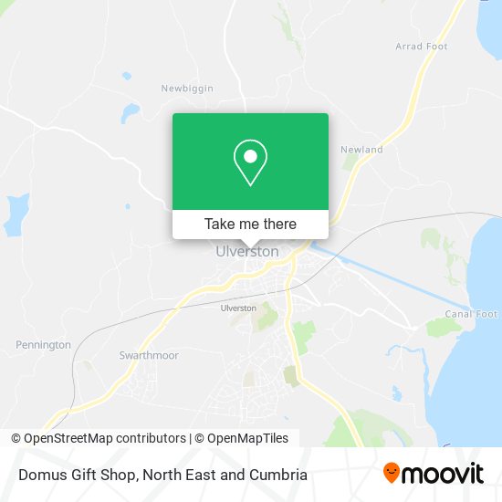 Domus Gift Shop map