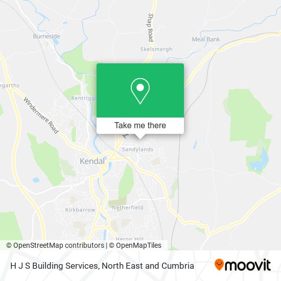 H J S Building Services map