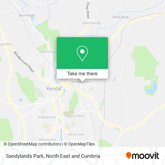 Sandylands Park map