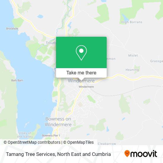 Tamang Tree Services map