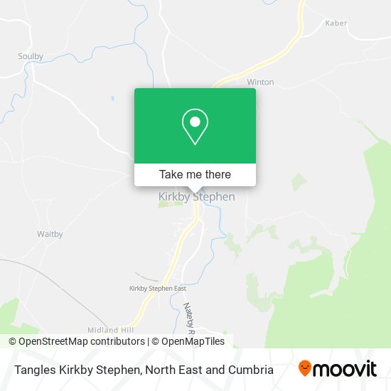 Tangles Kirkby Stephen map