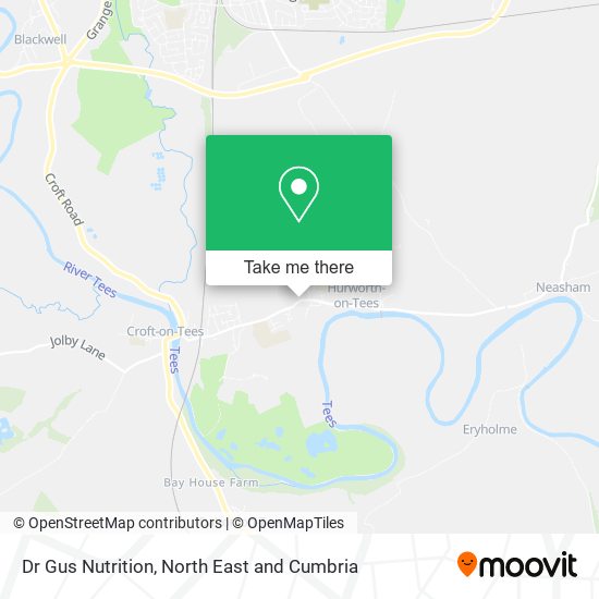 Dr Gus Nutrition map