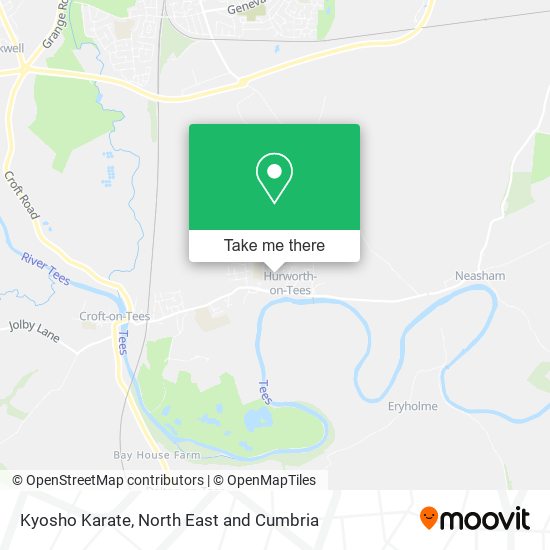 Kyosho Karate map