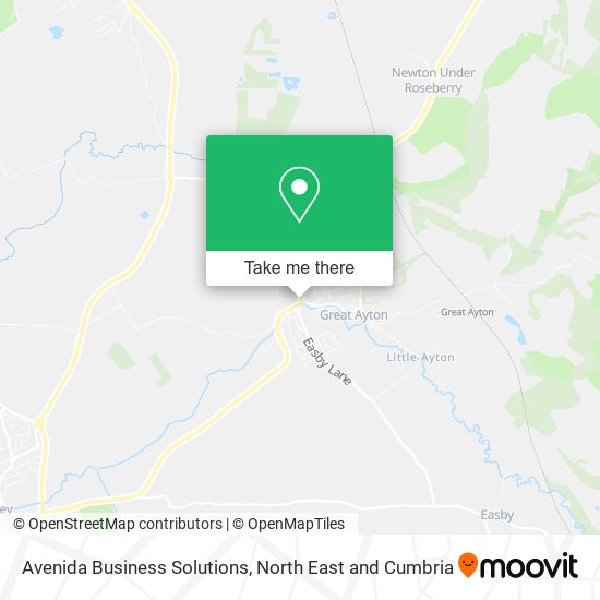 Avenida Business Solutions map