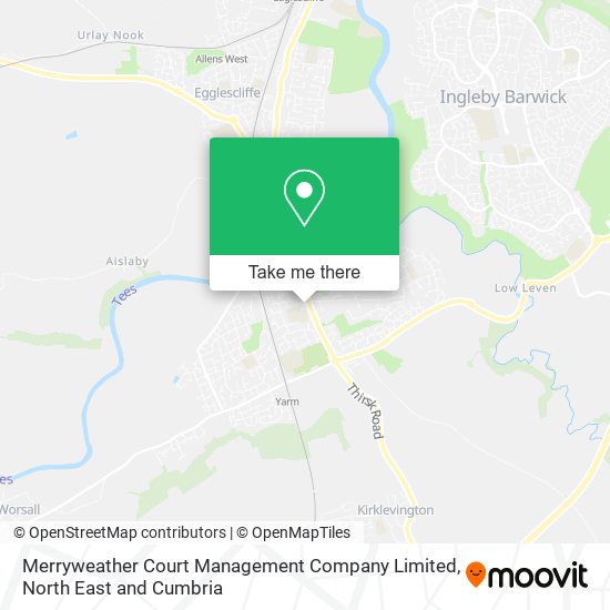 Merryweather Court Management Company Limited map