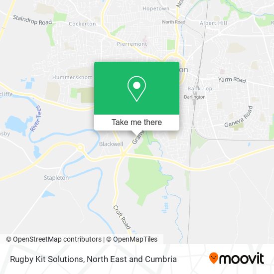 Rugby Kit Solutions map