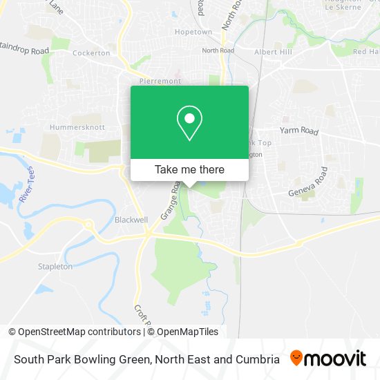 South Park Bowling Green map