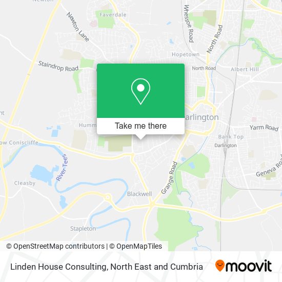 Linden House Consulting map